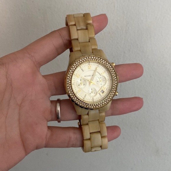 Michael Kors Accessories - MICHAEL KORS ENAMEL WATCH